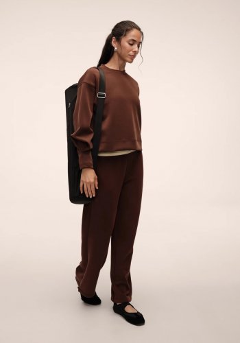 Casall Peachy Straight Leg Jogger - Dark Brown