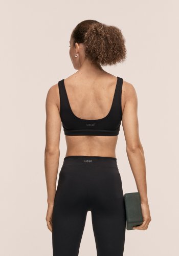Casall Soft Touch Padded Sports Bra - Black