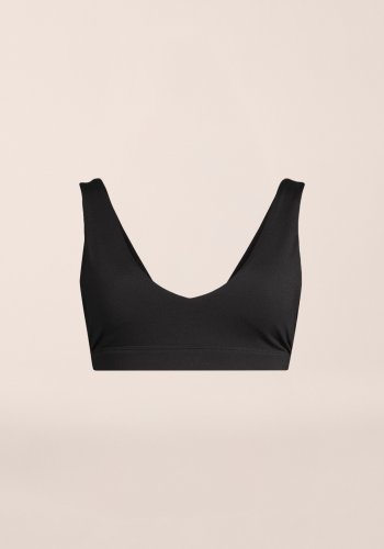 Casall Soft Touch Padded Sports Bra - Black