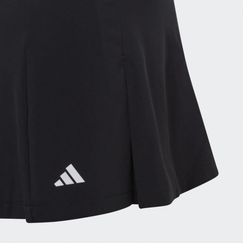 Adidas Girls Club Pleated Skirt - Black