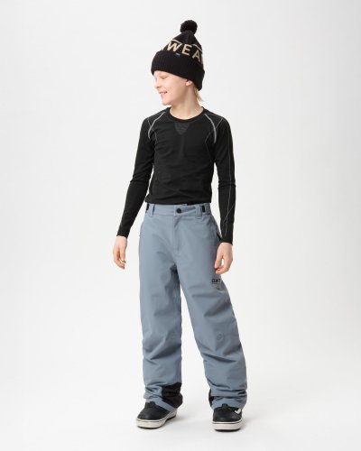 Colourwear Line Ski Pants Junior - Grey Blue