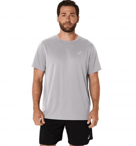 Asics Men's Core Short Sleeve Top - Cloud Grey