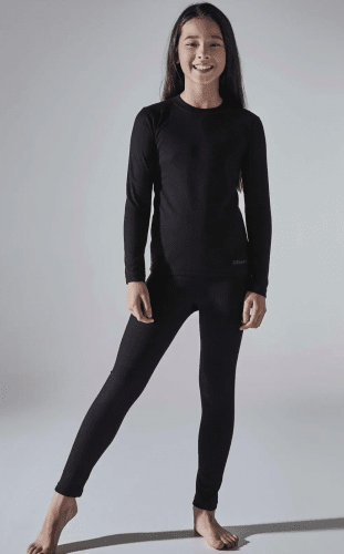 Craft Core Warm Baselayer Set JR - Black