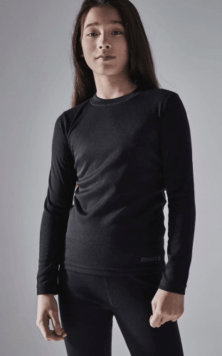 Craft Core Warm Baselayer Set JR - Black