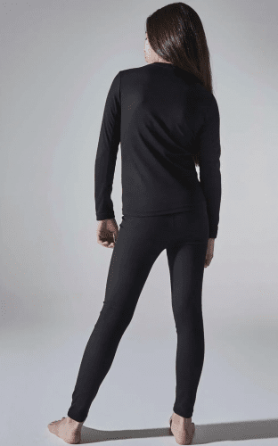 Craft Core Warm Baselayer Set JR - Black