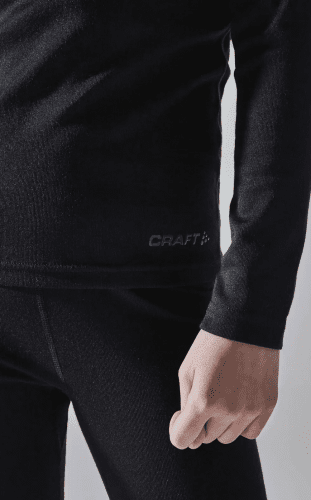 Craft Core Warm Baselayer Set JR - Black