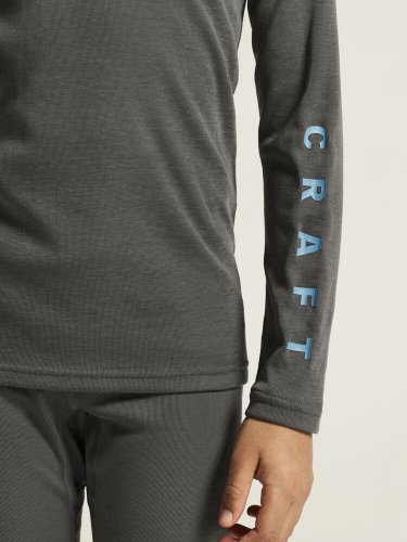 Craft Core Warm Baselayer Set JR - Granite / Ray