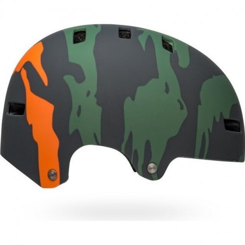 Bell Span - Matte Green / Orange Ravine