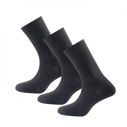 Devold Daily Merino Medium Sock 3-Pack - Black
