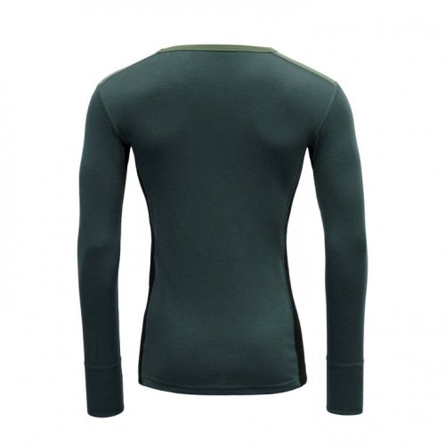 Devold Lauparen Merino 190 Shirt Man - Forest/Woods/Black