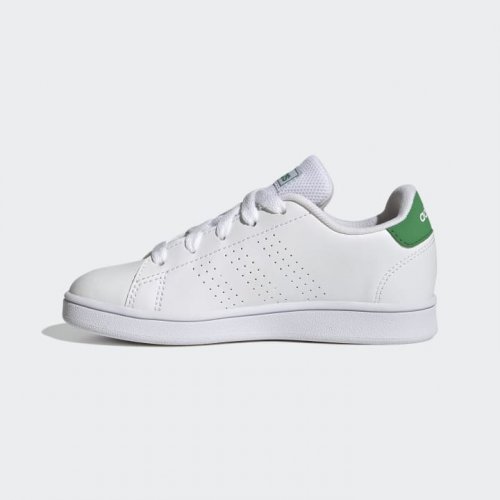 Adidas Advantage Lifestyle Court Kids - Cloud White/Green