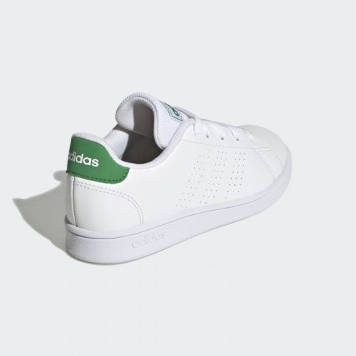 Adidas Advantage Lifestyle Court Kids - Cloud White/Green