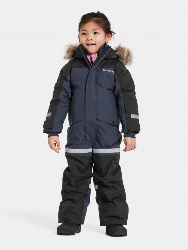 Didriksons Bjärven Kids Coverall v4 - Navy