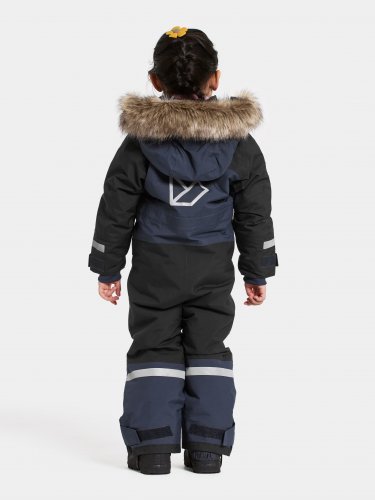 Didriksons Bjärven Kids Coverall v4 - Navy