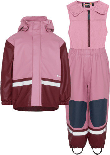 Didriksons Boardman Kids Set Galon - Heather Pink