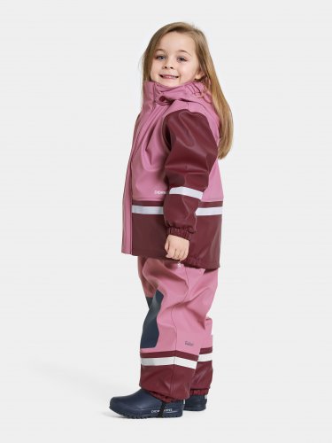 Didriksons Boardman Kids Set Galon - Heather Pink