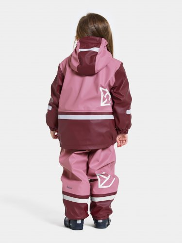 Didriksons Boardman Kids Set Galon - Heather Pink