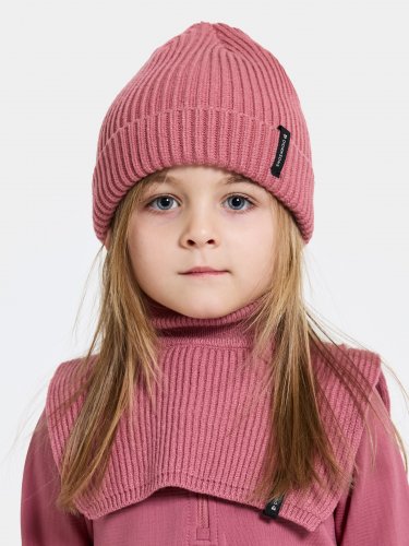 Bus Kids Beanie - Heather Pink