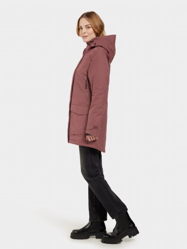 Didriksons Frida Womens Parka - Old Rust