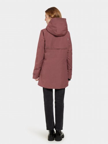 Didriksons Frida Womens Parka - Old Rust