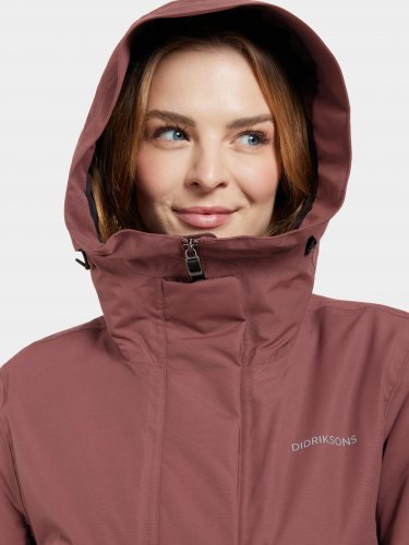 Didriksons Frida Womens Parka - Old Rust