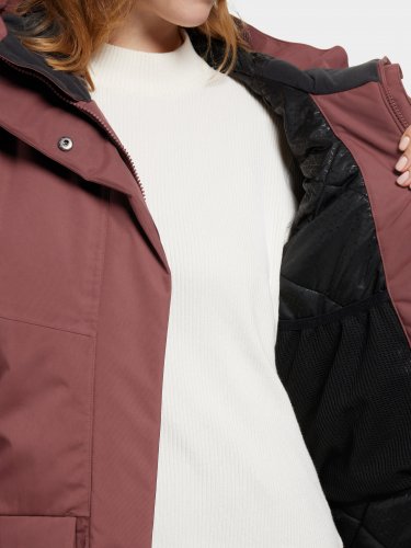 Didriksons Frida Womens Parka - Old Rust