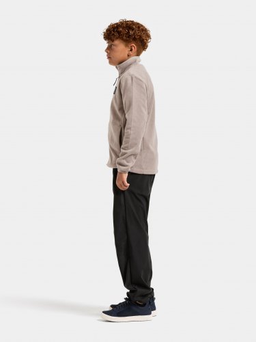Didriksons Malakit Kids Full-Zip - Ash Brown