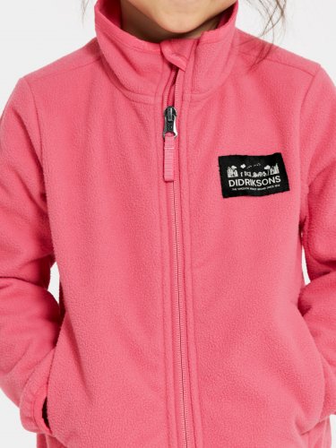 Didriksons Muskot Kids Jacket - Dusty Azalea