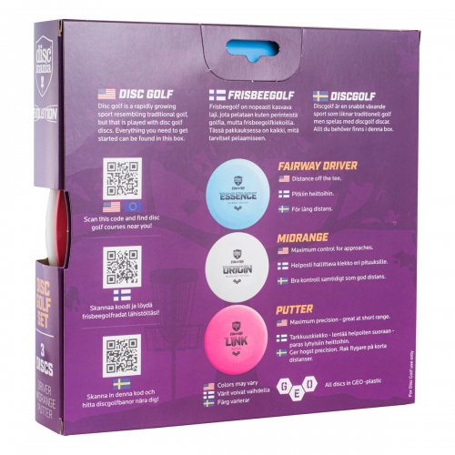 Discmania Evolution 3 Disc Set