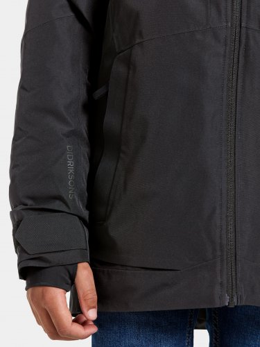 Didriksons Dolomit Kids Jacket - Black