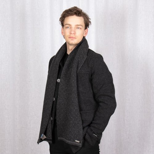 Sätila Granit Scarf - Black/Grey