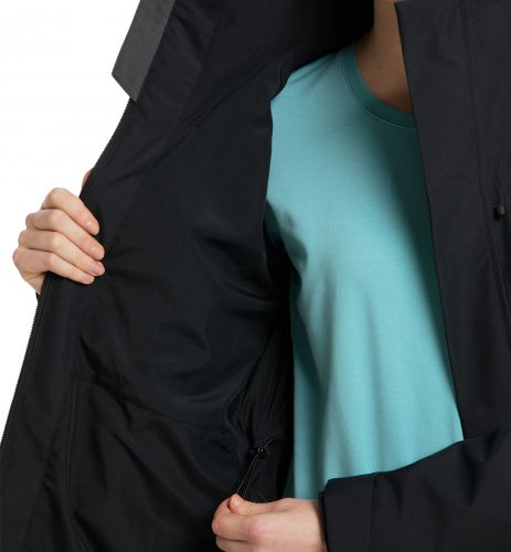 Haglöfs Aria Proof Parka Women - True Black
