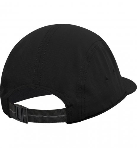 Haglöfs Brand Five Panel Cap - True Black Solid