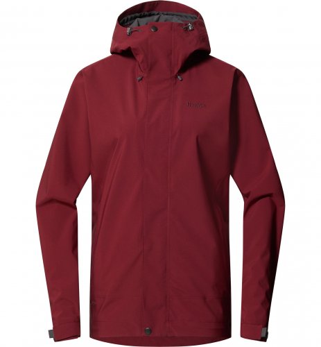 Haglöfs Breeze Proof Jacket Women - Carmine Red