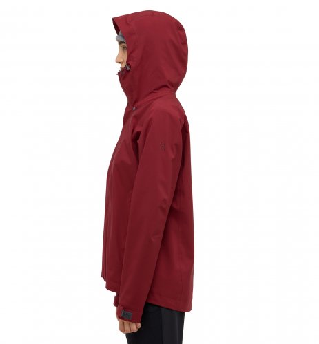 Haglöfs Breeze Proof Jacket Women - Carmine Red