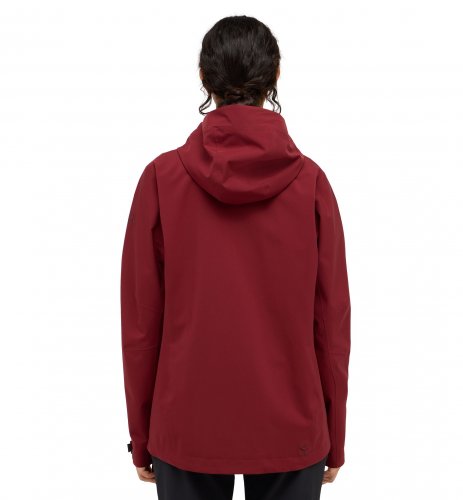 Haglöfs Breeze Proof Jacket Women - Carmine Red