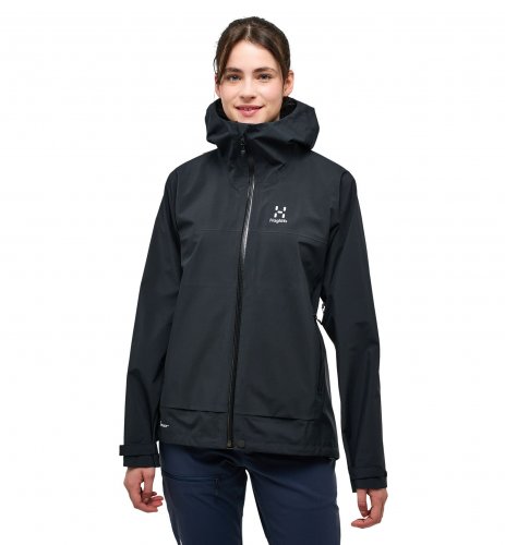 Haglöfs Front Proof Jacket Women - True Black