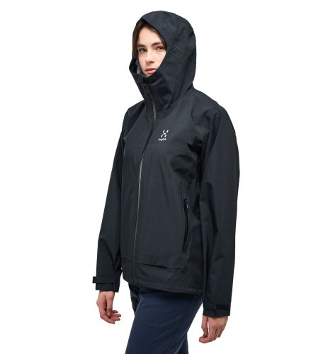 Haglöfs Front Proof Jacket Women - True Black