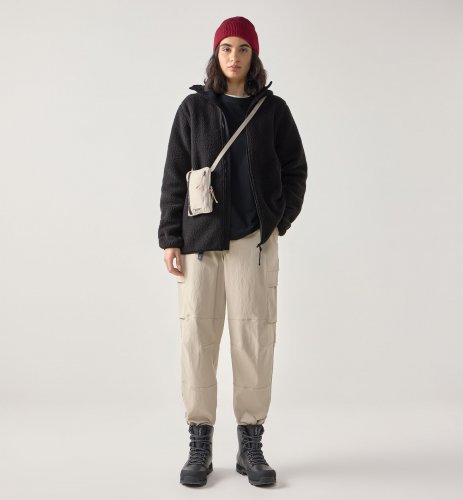 Haglöfs Funäs Pile Hood Women - True Black