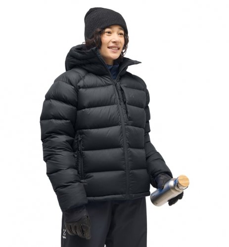 Haglöfs Rosson Down Hood Women - True Black