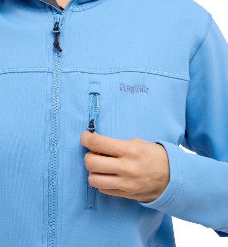 Haglöfs Rosson Mid Hood Women - Sky Blue