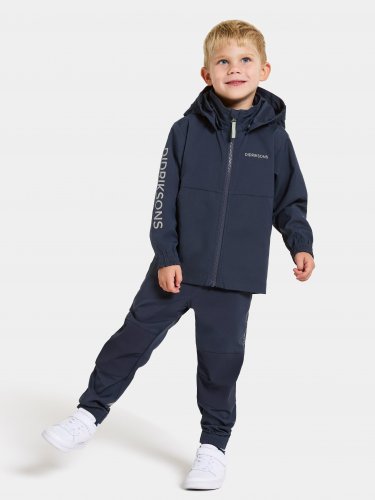 Didriksons Hallon Kids Jacket - Navy