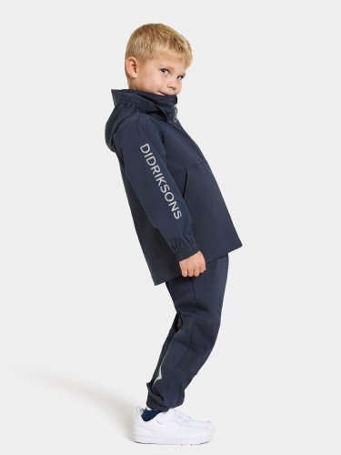 Didriksons Hallon Kids Jacket - Navy