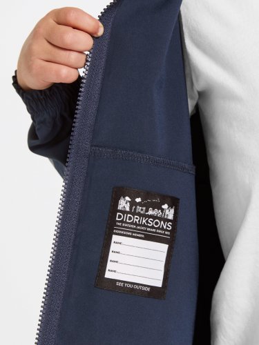 Didriksons Hallon Kids Jacket - Navy