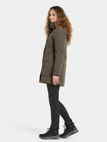 Didriksons Harriet Womens Parka - Mocha Brown