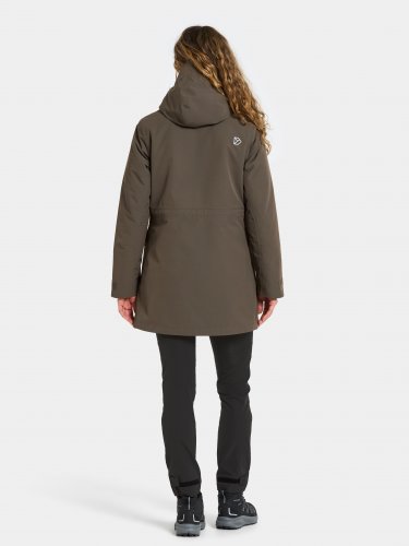 Didriksons Harriet Womens Parka - Mocha Brown