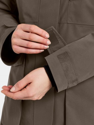 Didriksons Harriet Womens Parka - Mocha Brown