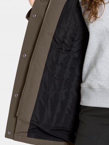 Didriksons Harriet Womens Parka - Mocha Brown