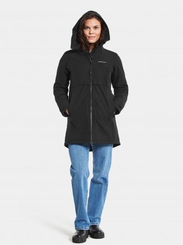 Didriksons Helle Womens Parka 5 - Black