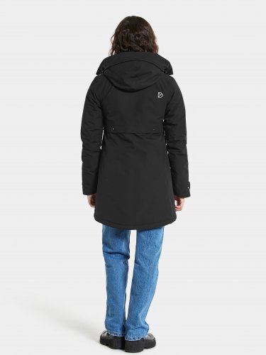 Didriksons Helle Womens Parka 5 - Black